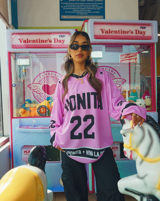 PINK BONITA HOCKEY JERSEY