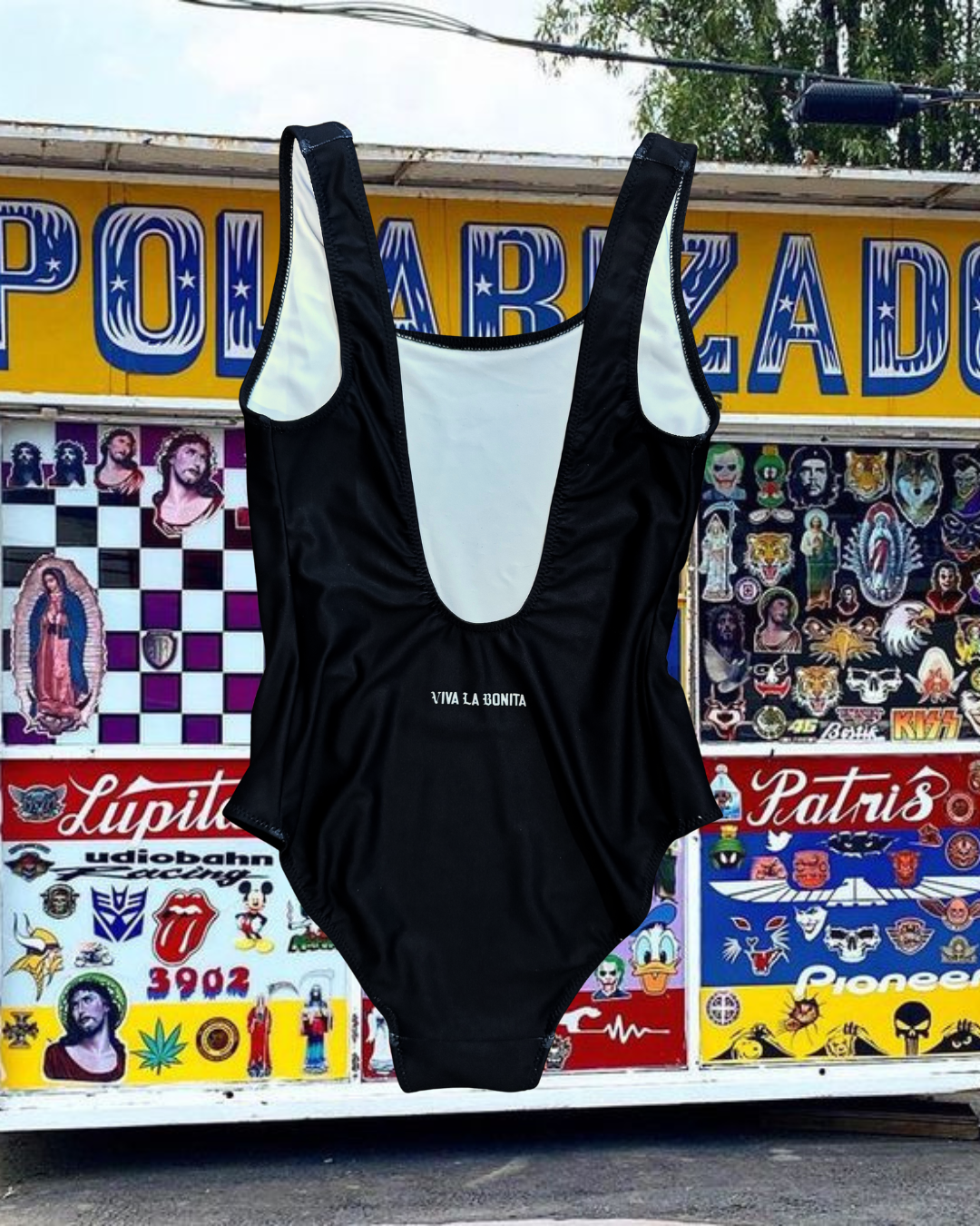 ALACRANA BLACK SWIMSUIT SAMPLE