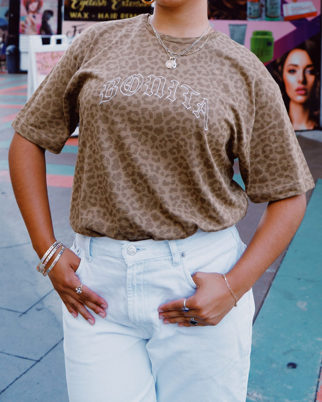 BONITA LEOPARD T-SHIRT
