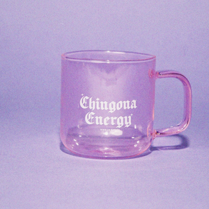 *PREORDER* CHINGONA ENERGY STAINED GLASS MUG (Read Description)