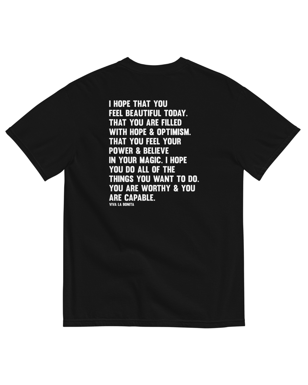 LOVE LETTER Garment-dyed Heavyweight T-shirt