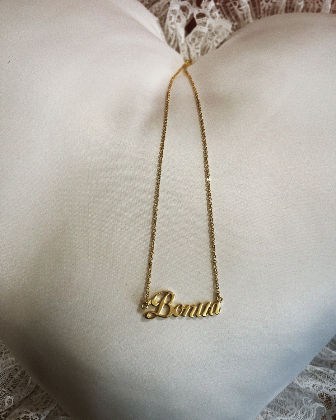 BONITA NAMEPLATE NECKLACE