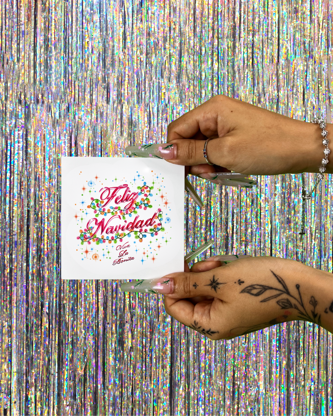 FELIZ NAVIDAD STICKER