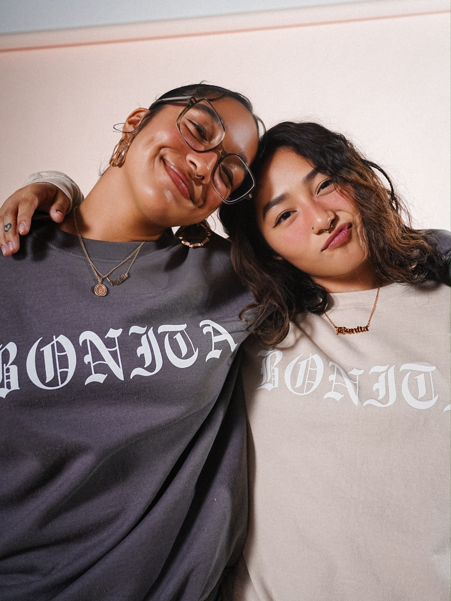 GREY BONITA ESSENTIAL CREWNECK