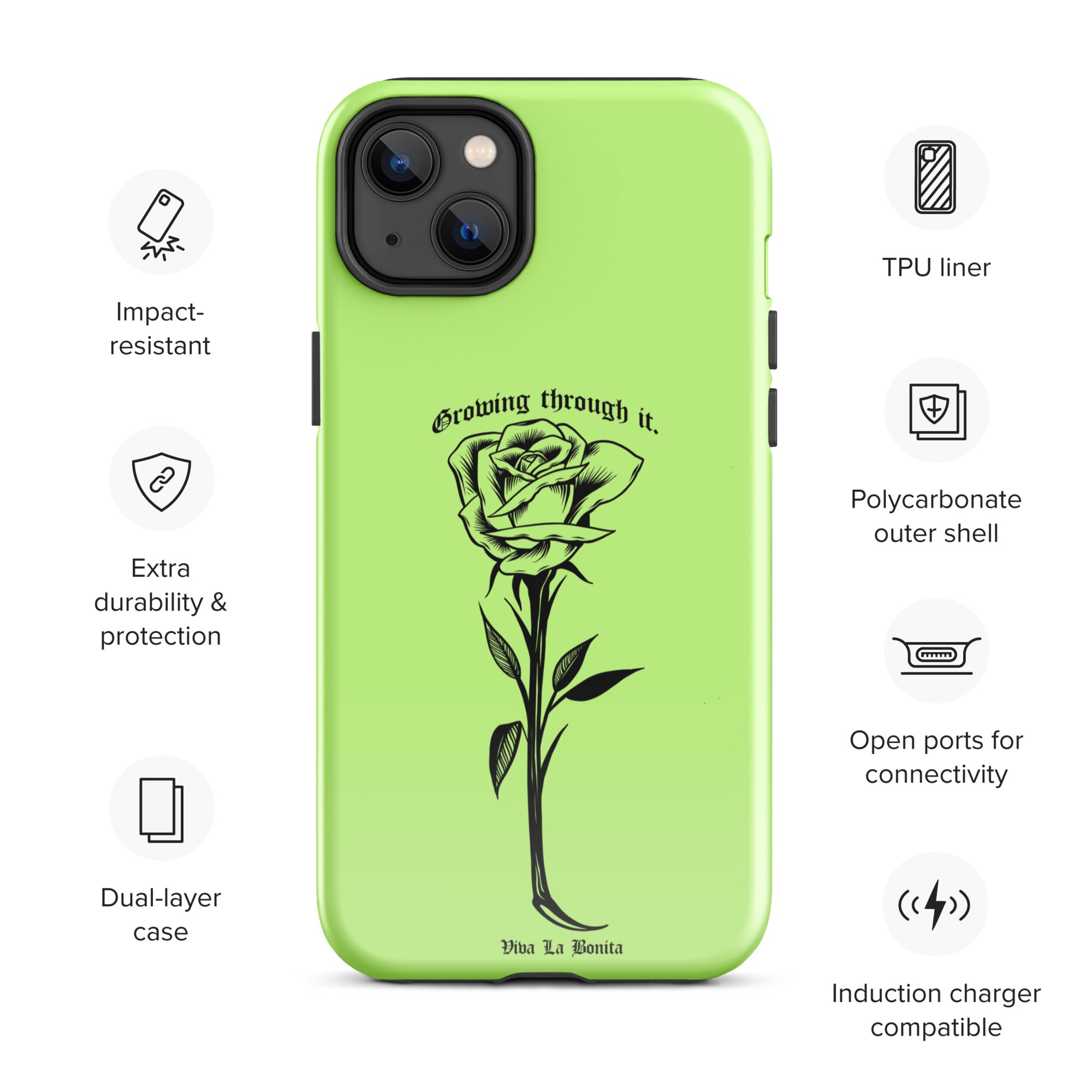 Growing Through It Tough Case for iPhone®