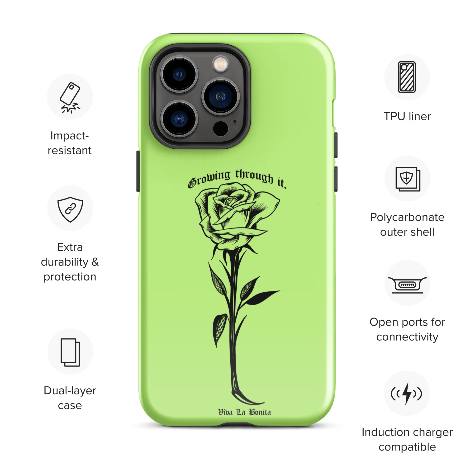 Growing Through It Tough Case for iPhone®