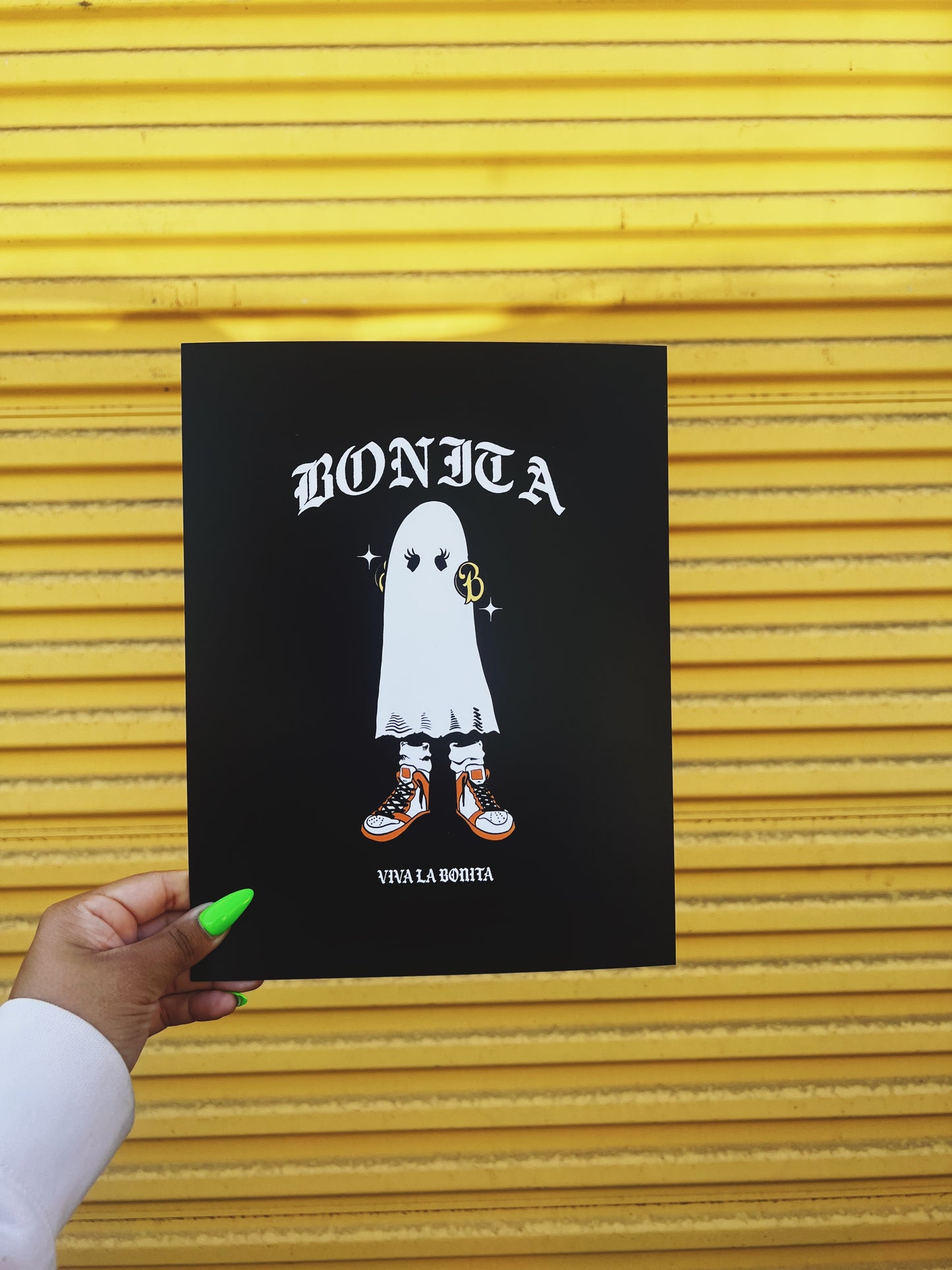 BOONITA GHOST MINI POSTER