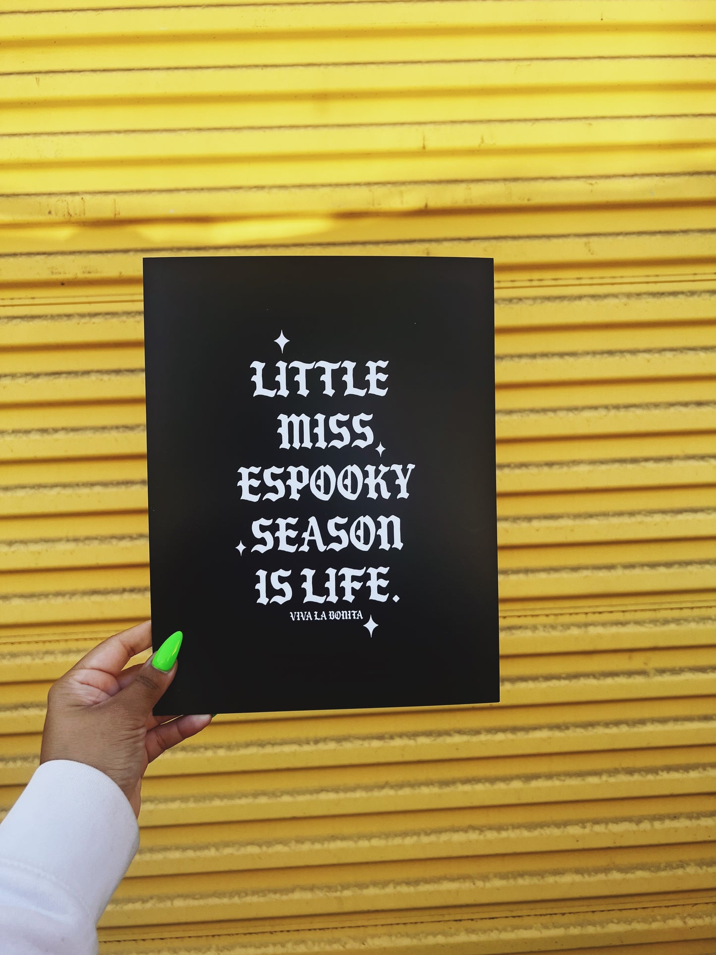 MISS ESPOOKY POSTER