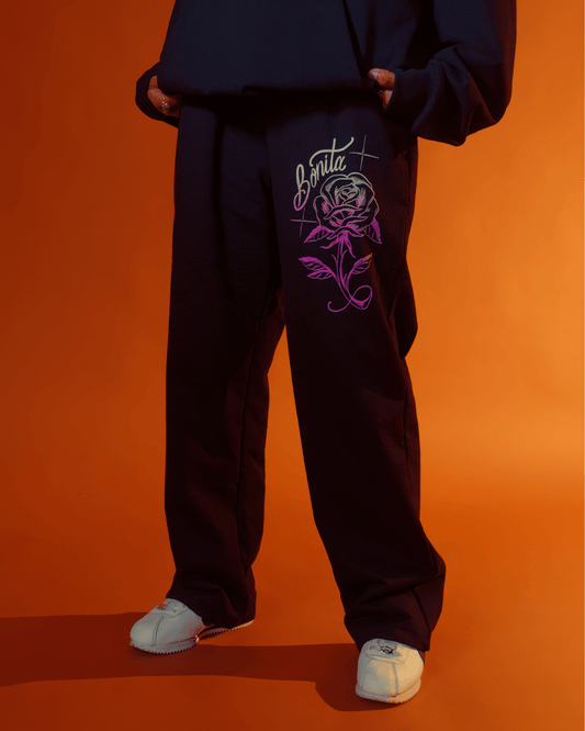 LA ROSA BONITA HEAVYWEIGHT WIDE LEG SWEATPANT