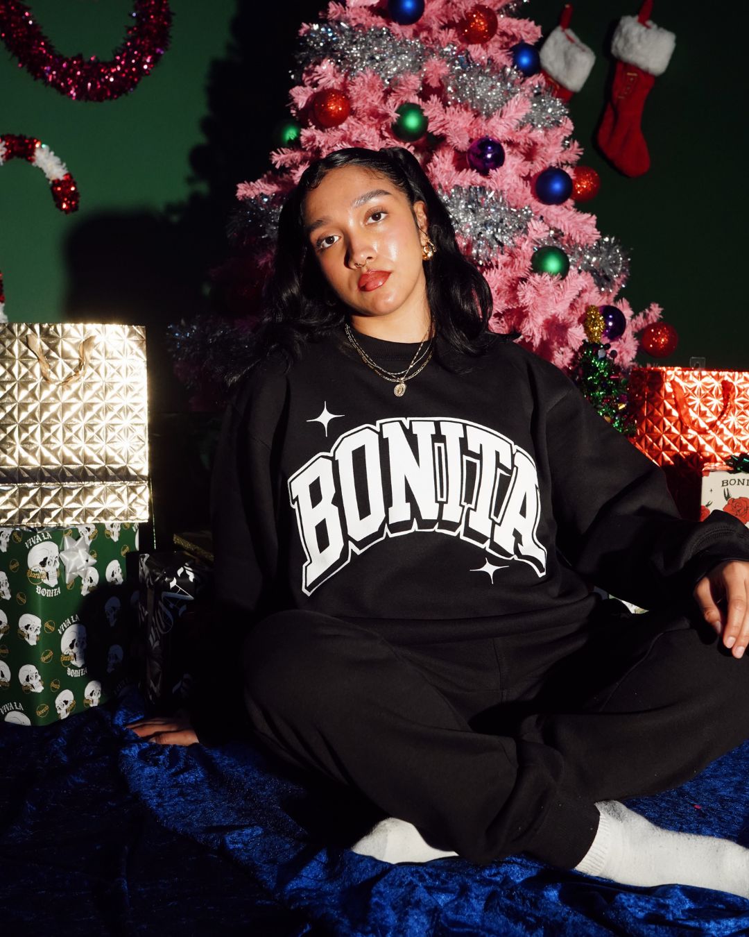 BONITA VARSITY 25 CREWNECK