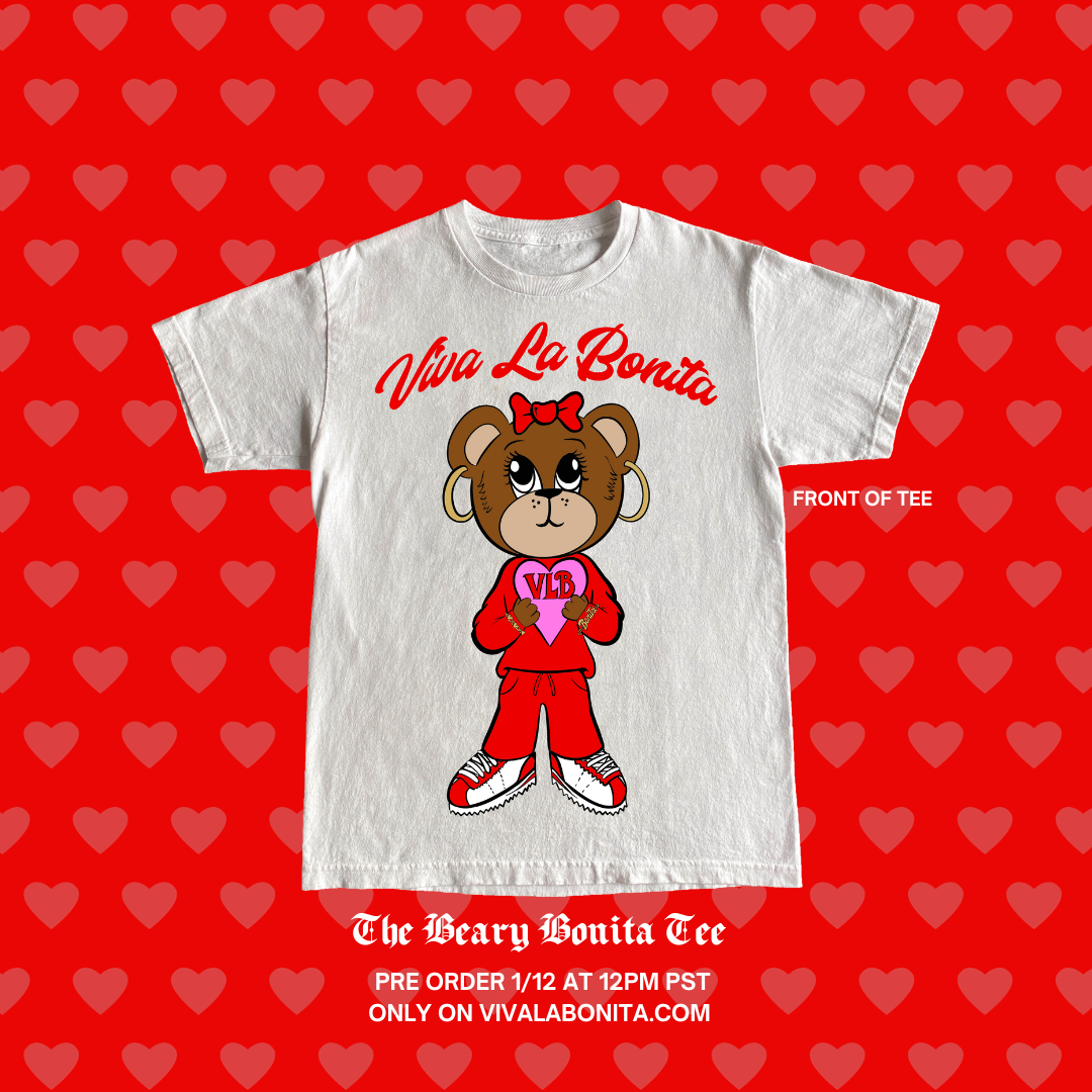 BEARY BONITA WHITE T-SHIRT