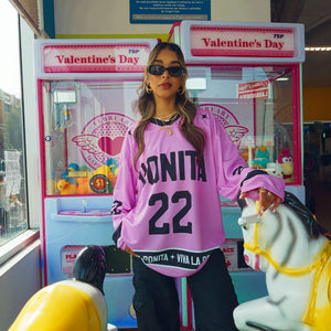 PINK BONITA HOCKEY JERSEY