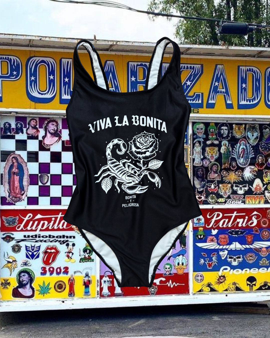 ALACRANA BLACK SWIMSUIT SAMPLE