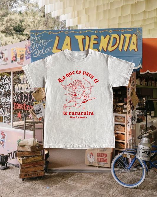 LO QUE ES PARA TI T-SHIRT SAMPLE