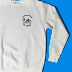 VALLARTA SUPERMARKETS X VIVA LA BONITA CREAM CREWNECK SWEATSHIRT