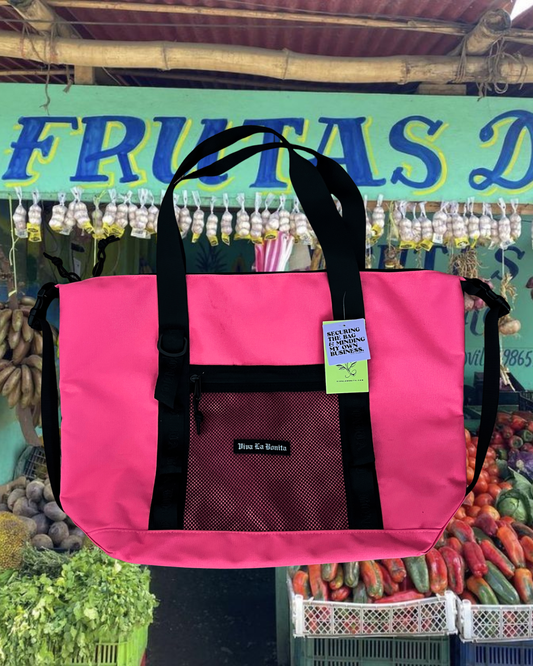 HOT PINK BONITA LARGE BAG SAMPLE