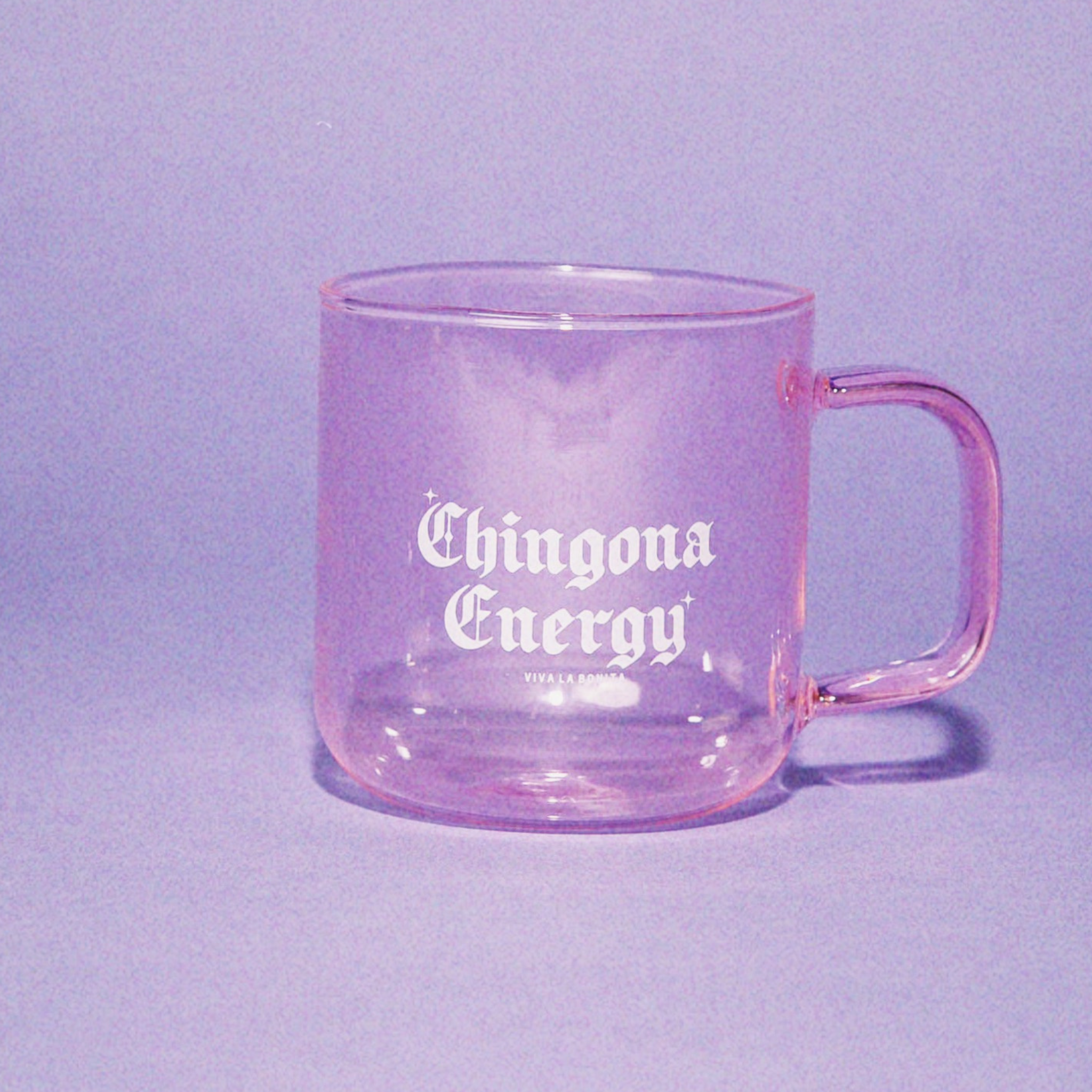 CHINGONA ENERGY STAINED GLASS MUG