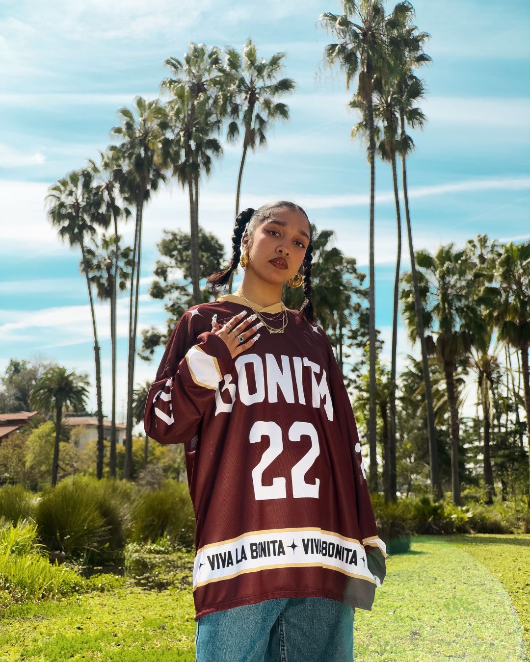 BROWN HOCKEY JERSEY