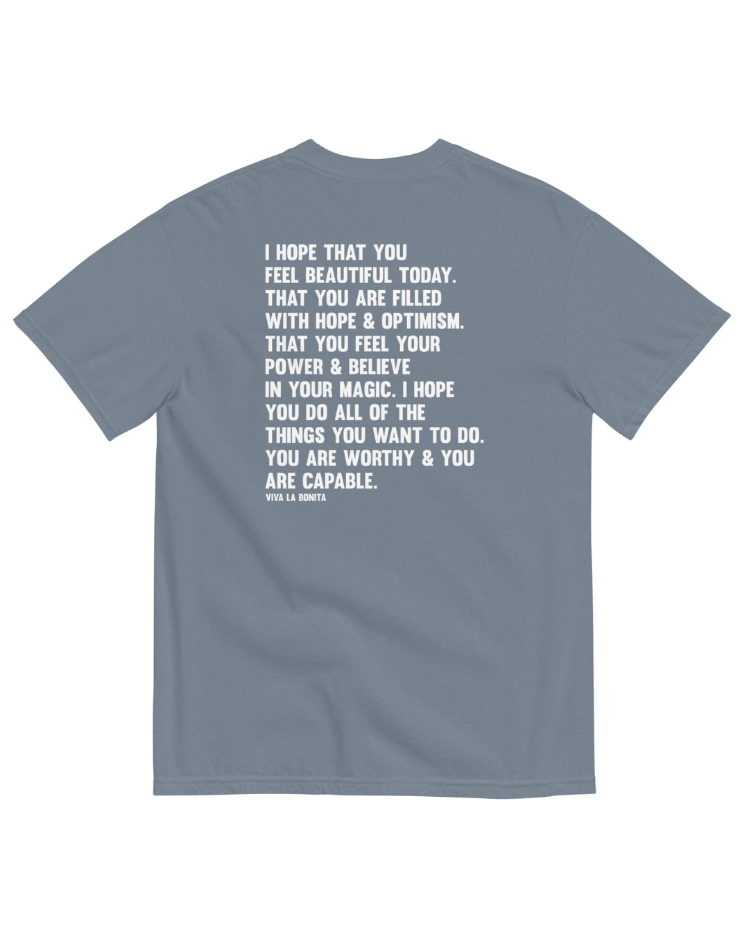 LOVE LETTER Garment-dyed Heavyweight T-shirt