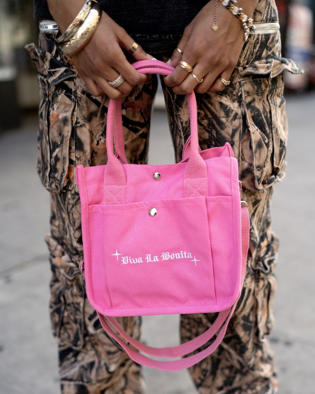 PINK MINI BONITA TOTE BAG