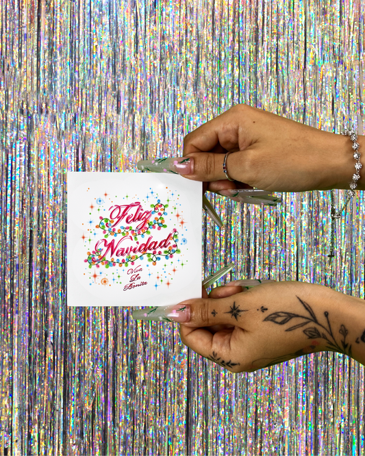 FELIZ NAVIDAD STICKER