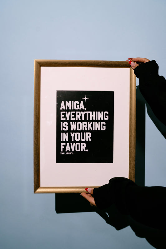 IN YOUR FAVOR, AMIGA MINI POSTER