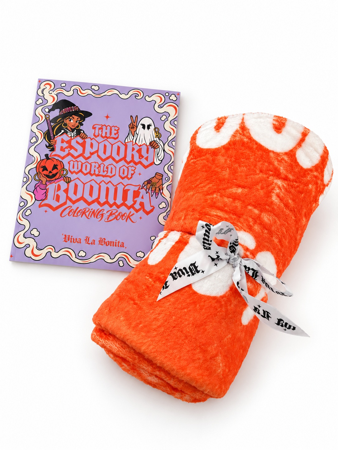 Boonita Blanket + Coloring Book Bundle