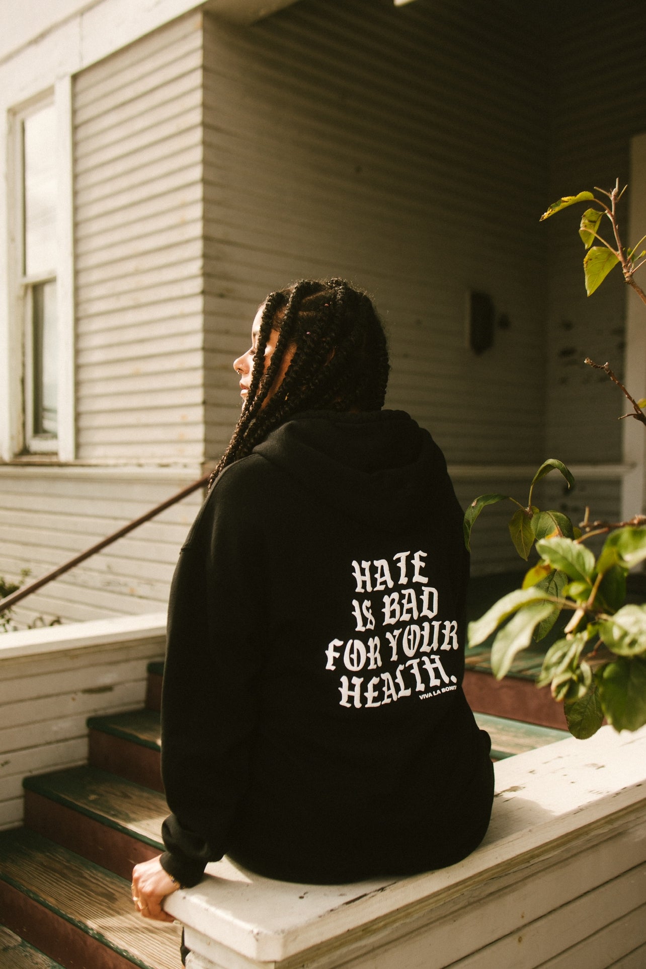 HATE IS BAD FOR YOUR HEALTH HOODIE