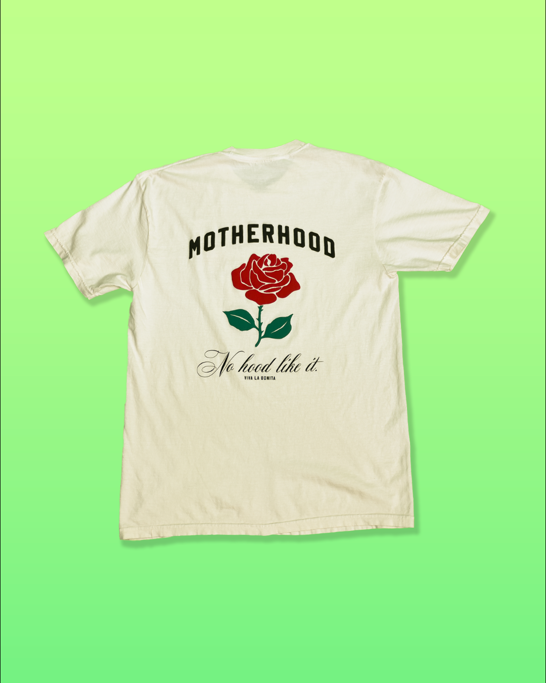 NO HOOD LIKE MOTHERHOOD T-SHIRT