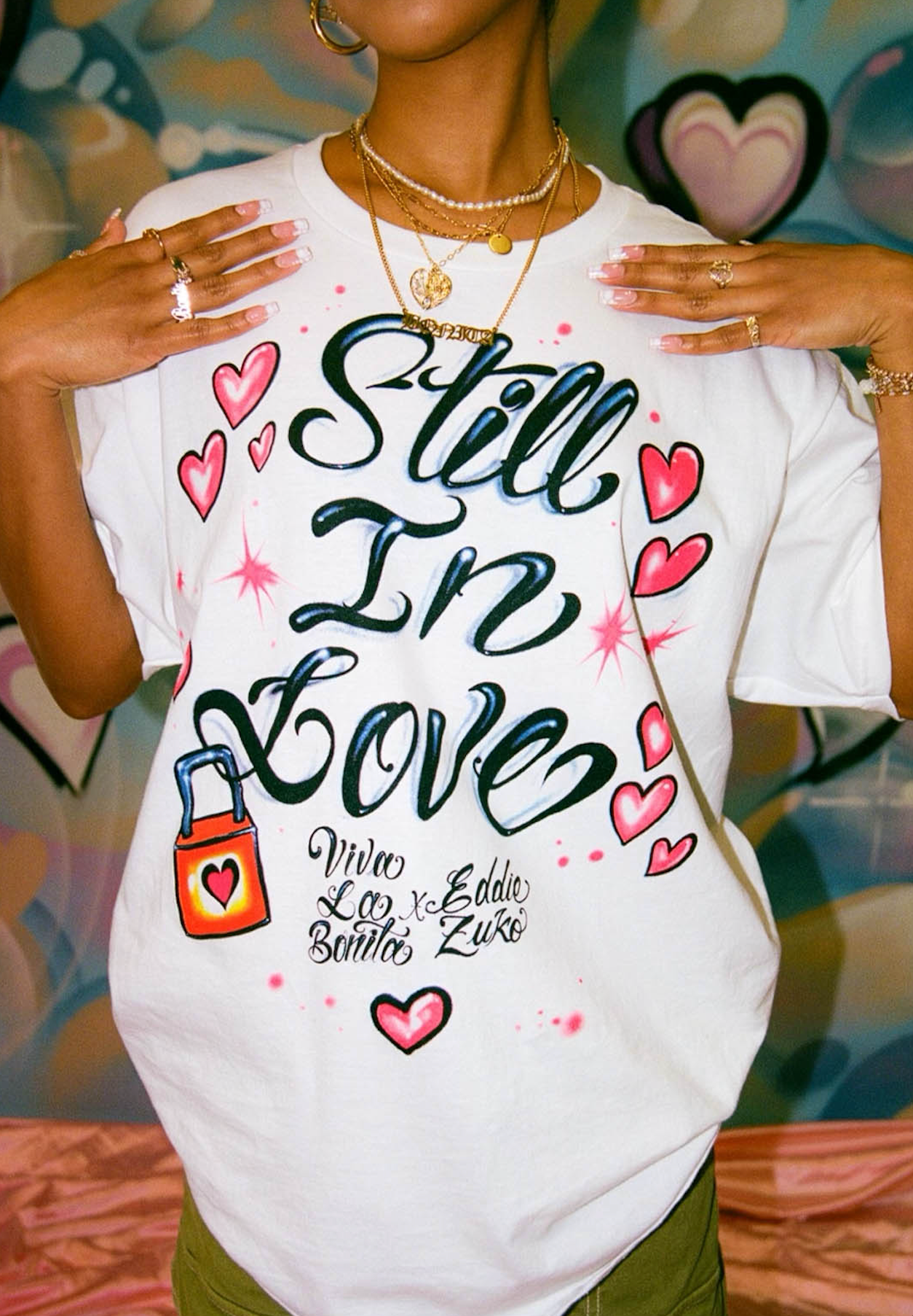 EDDIE ZUKO X VLB STILL IN LOVE T SHIRT
