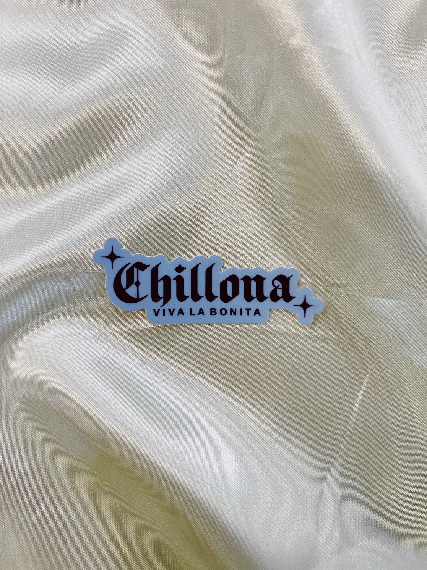 BLUE CHILLONA STICKER