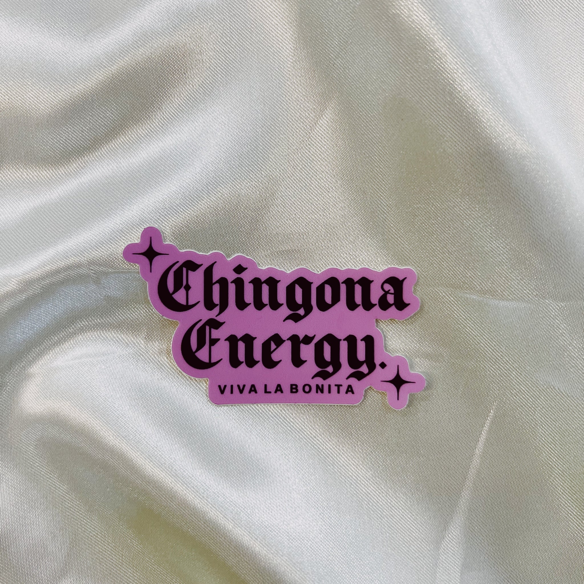 CHINGONA ENERGY STICKER