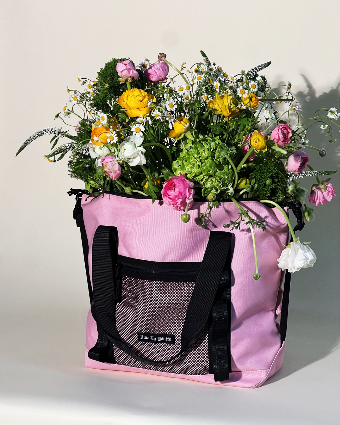 LIGHT PINK TOTE BAG