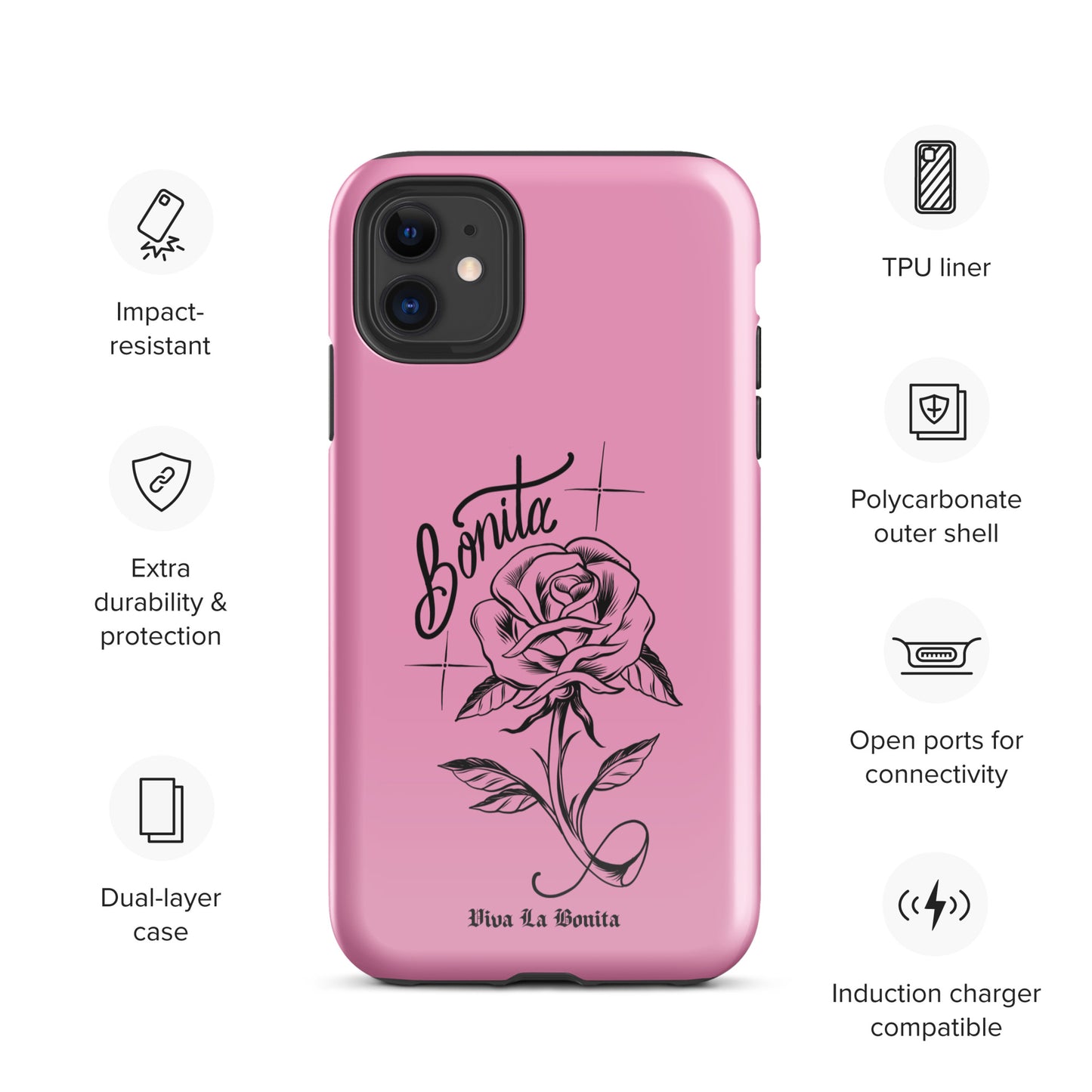 La Rosa Bonita Tough Case for iPhone®