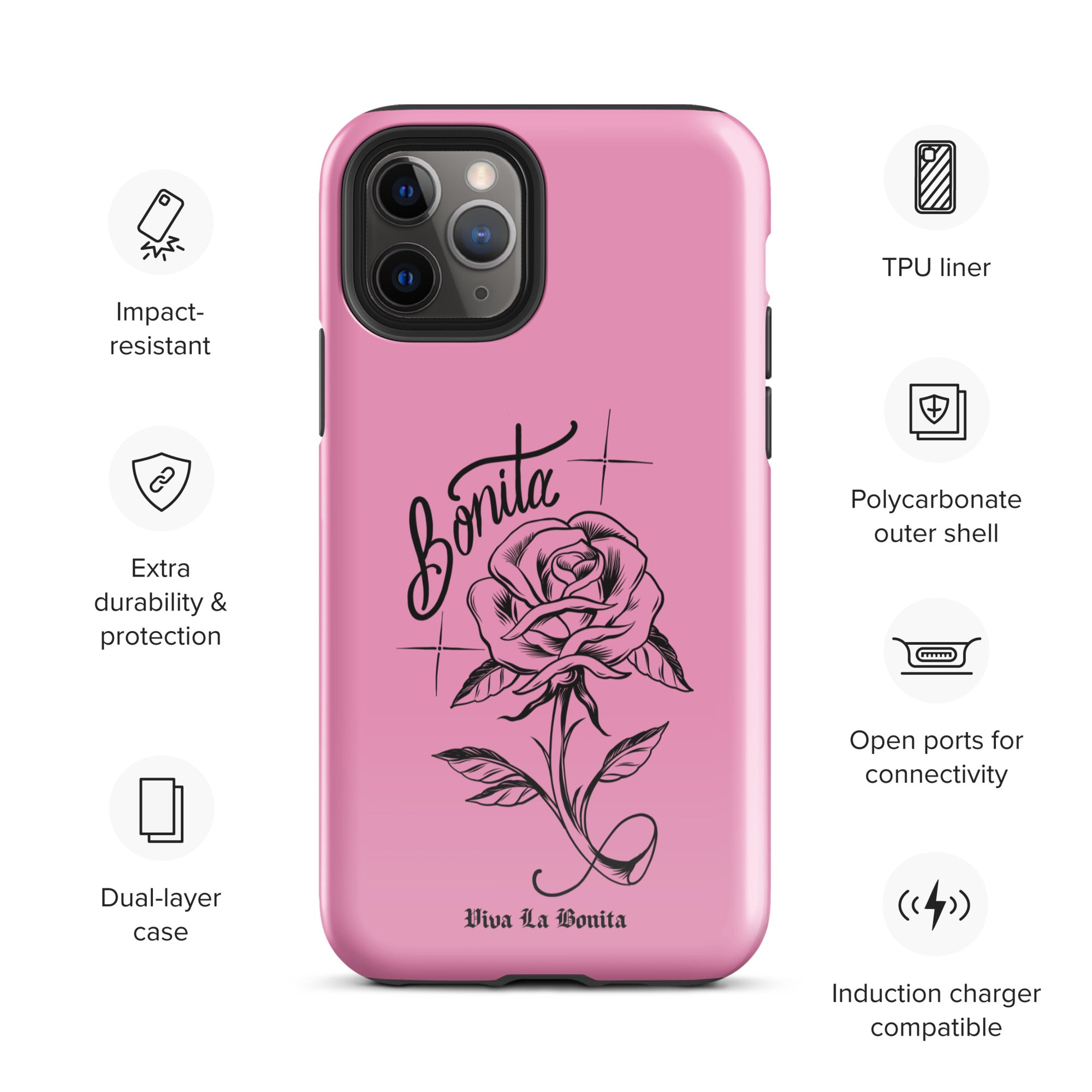 La Rosa Bonita Tough Case for iPhone®