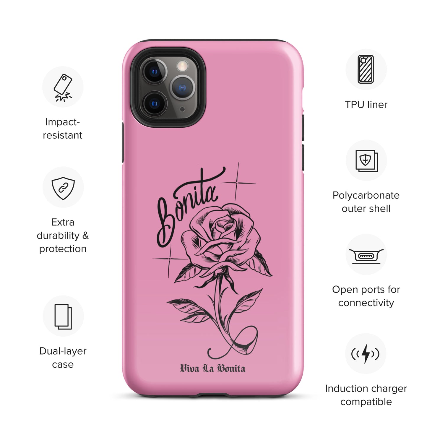 La Rosa Bonita Tough Case for iPhone®