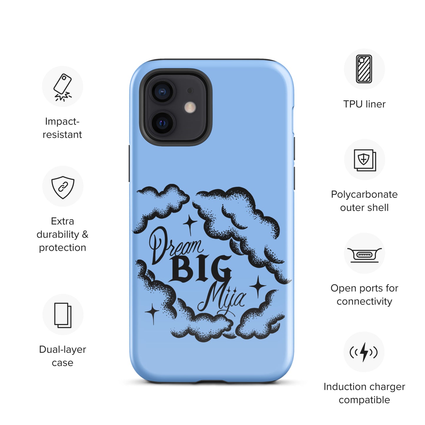 Dream Big Mija Tough Case for iPhone®