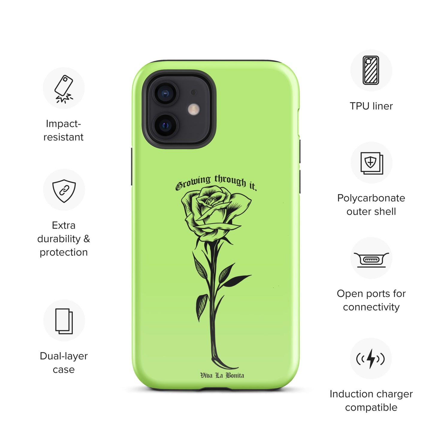 Growing Through It Tough Case for iPhone®