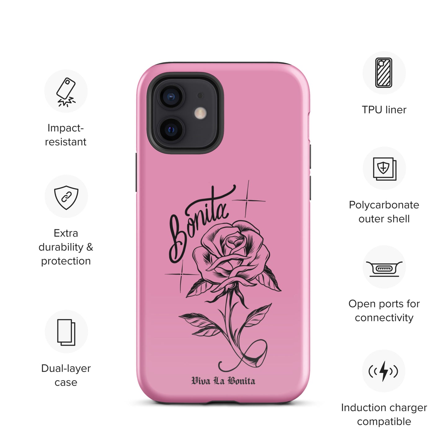 La Rosa Bonita Tough Case for iPhone®