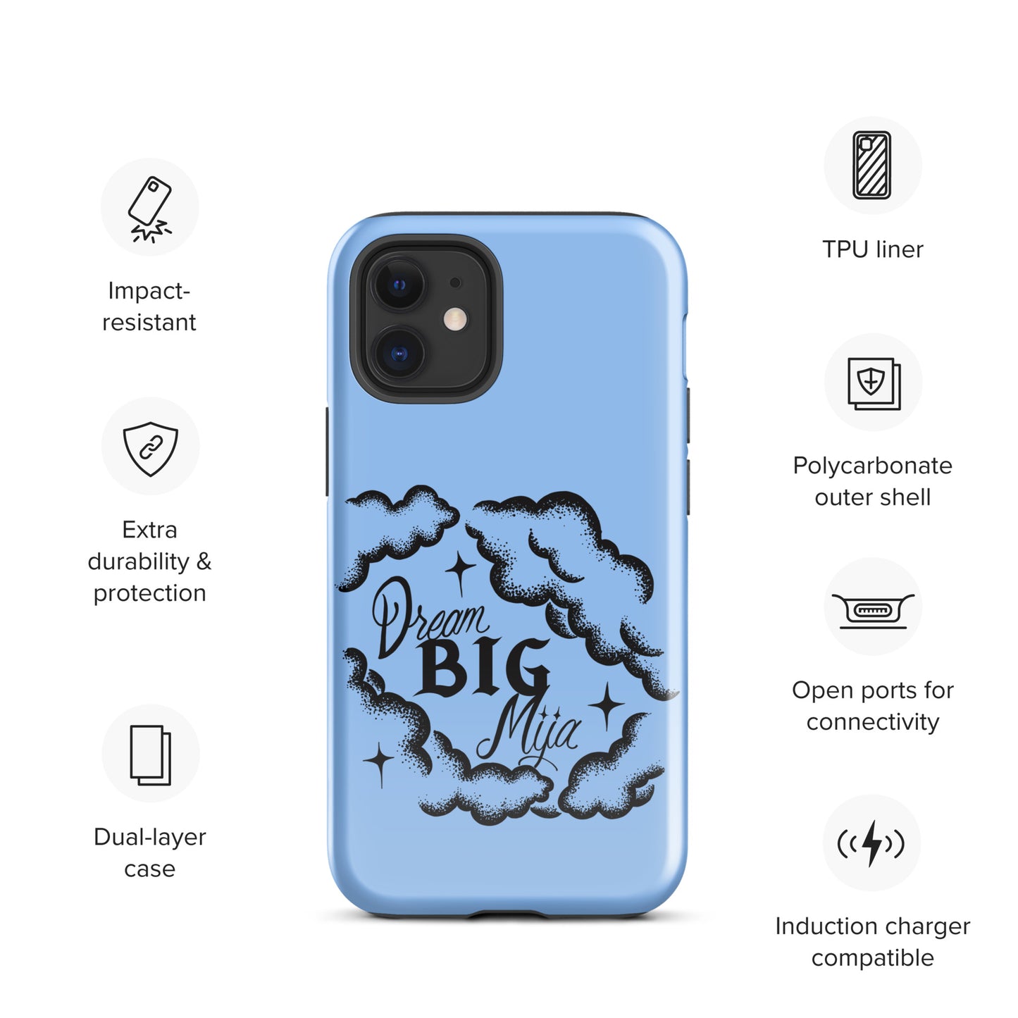 Dream Big Mija Tough Case for iPhone®