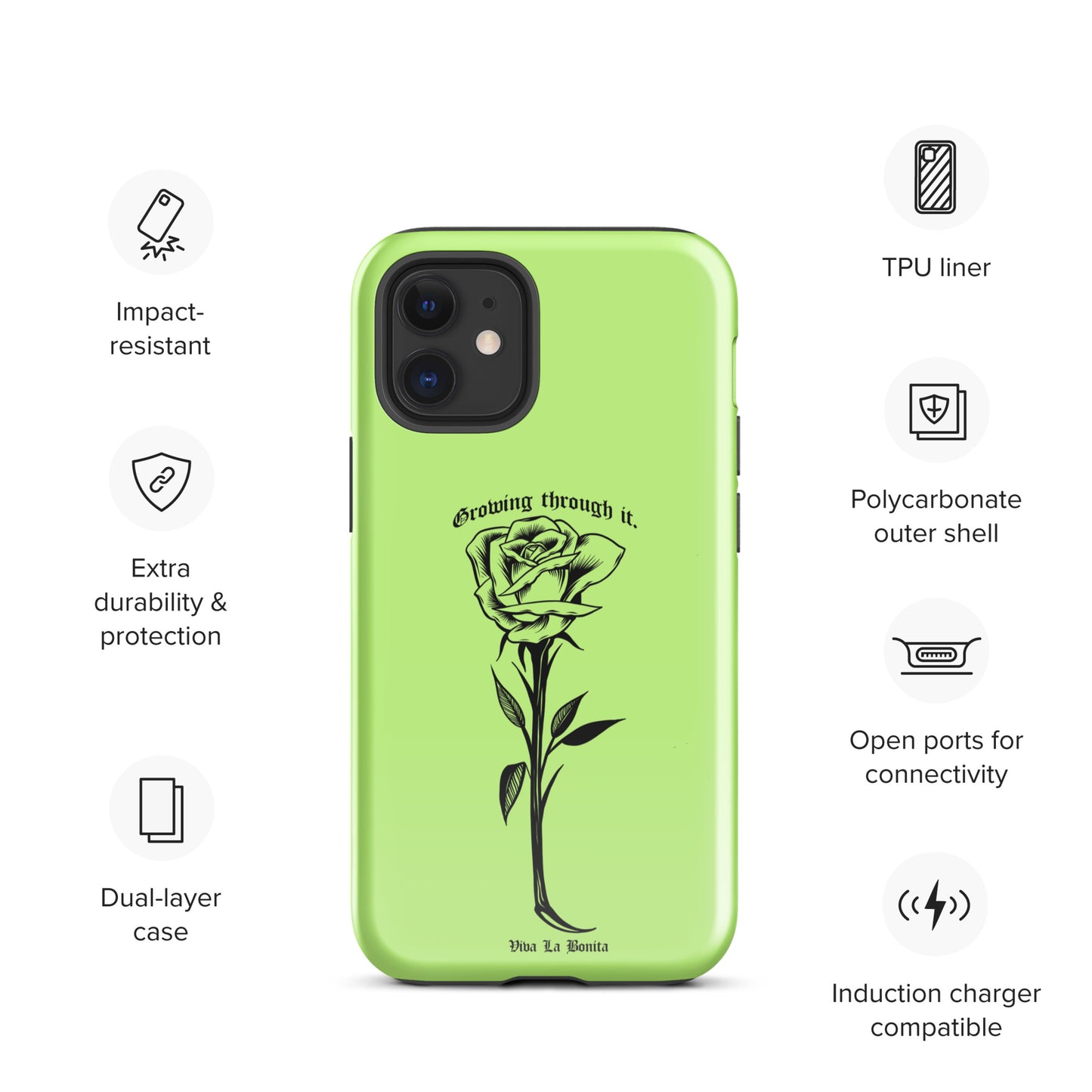 Growing Through It Tough Case for iPhone®