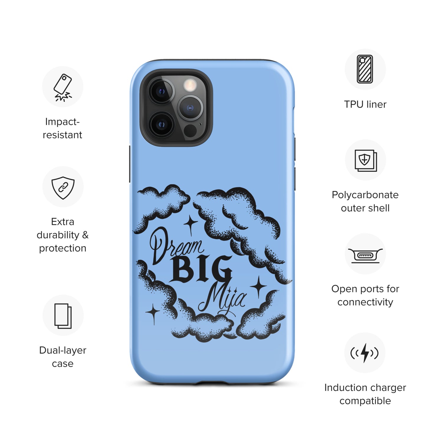 Dream Big Mija Tough Case for iPhone®