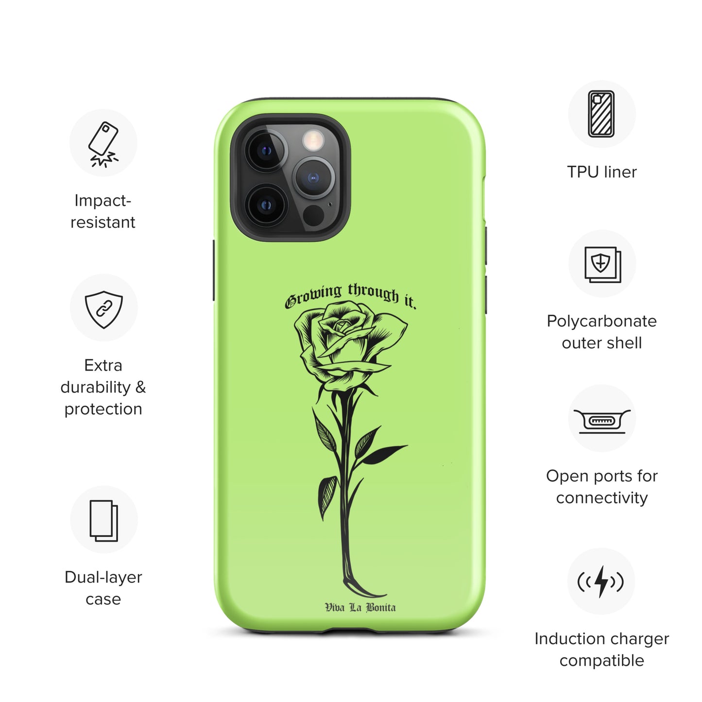 Growing Through It Tough Case for iPhone®