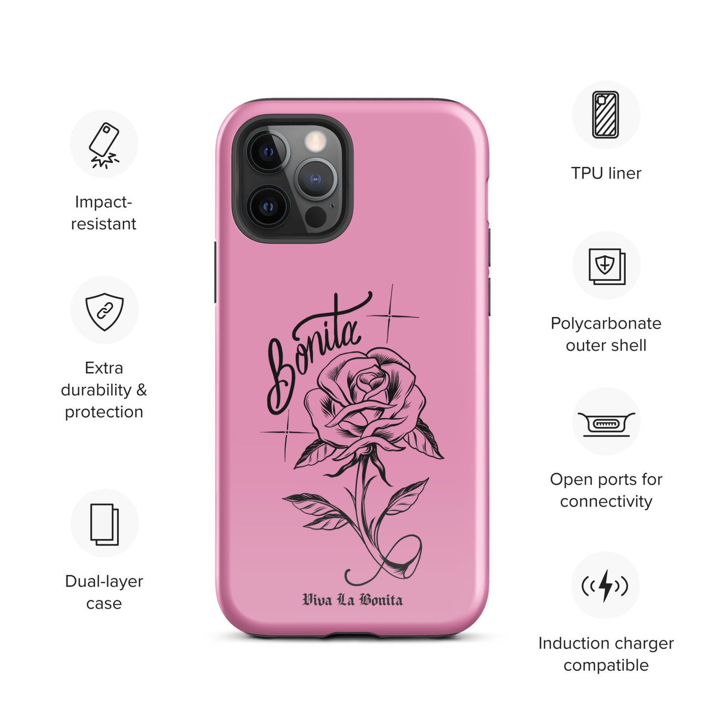 La Rosa Bonita Tough Case for iPhone®