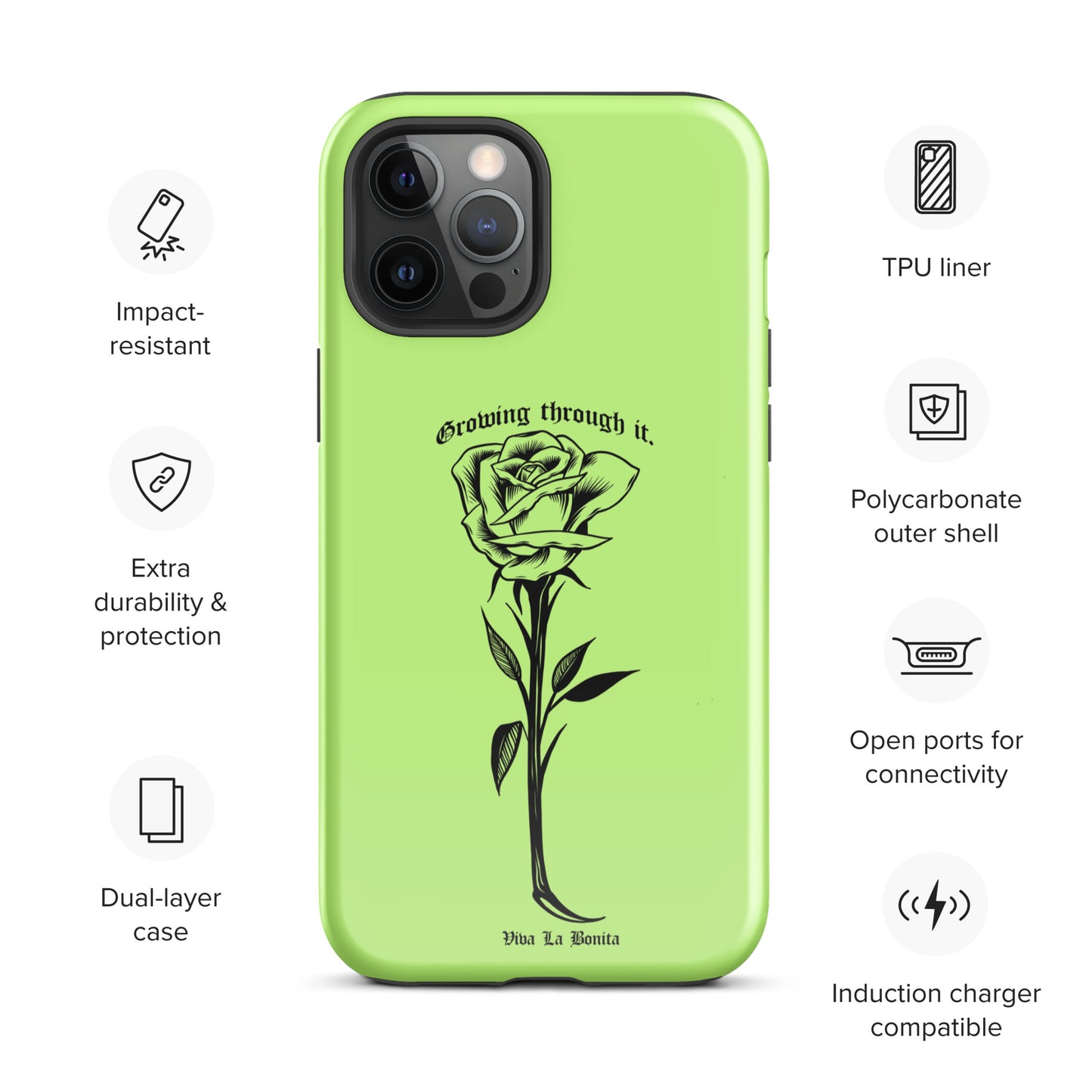 Growing Through It Tough Case for iPhone®