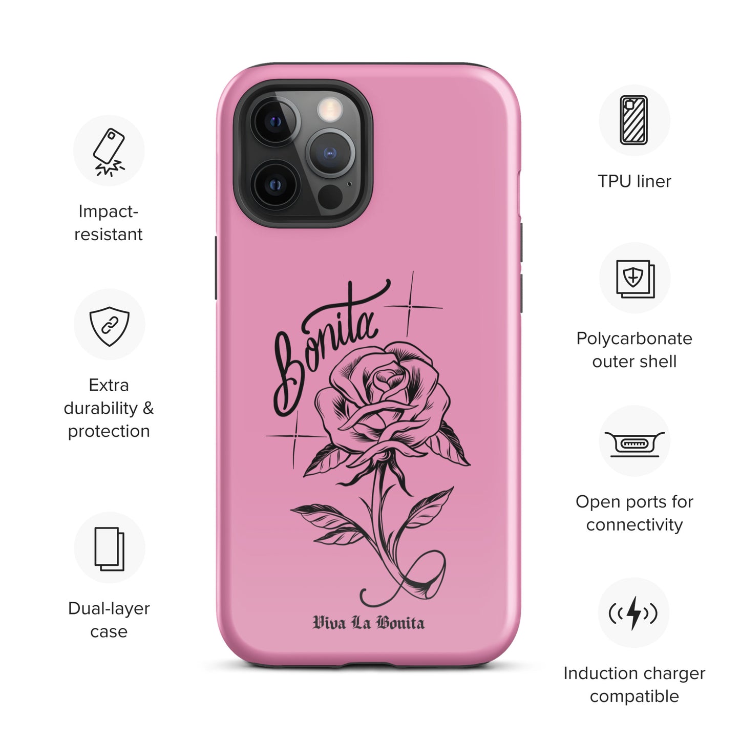 La Rosa Bonita Tough Case for iPhone®