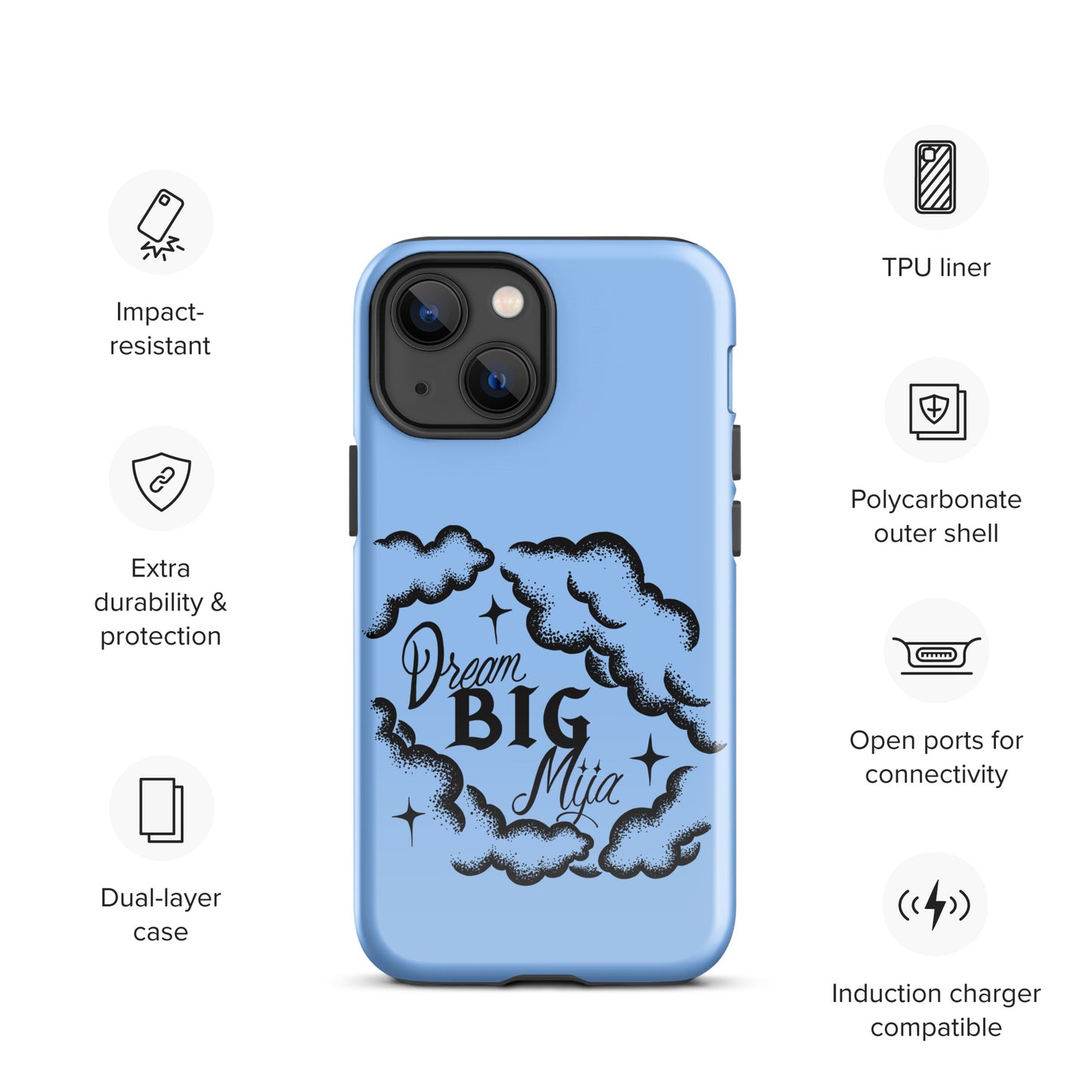 Dream Big Mija Tough Case for iPhone®