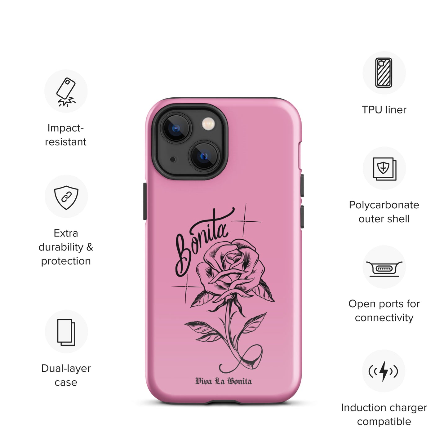 La Rosa Bonita Tough Case for iPhone®