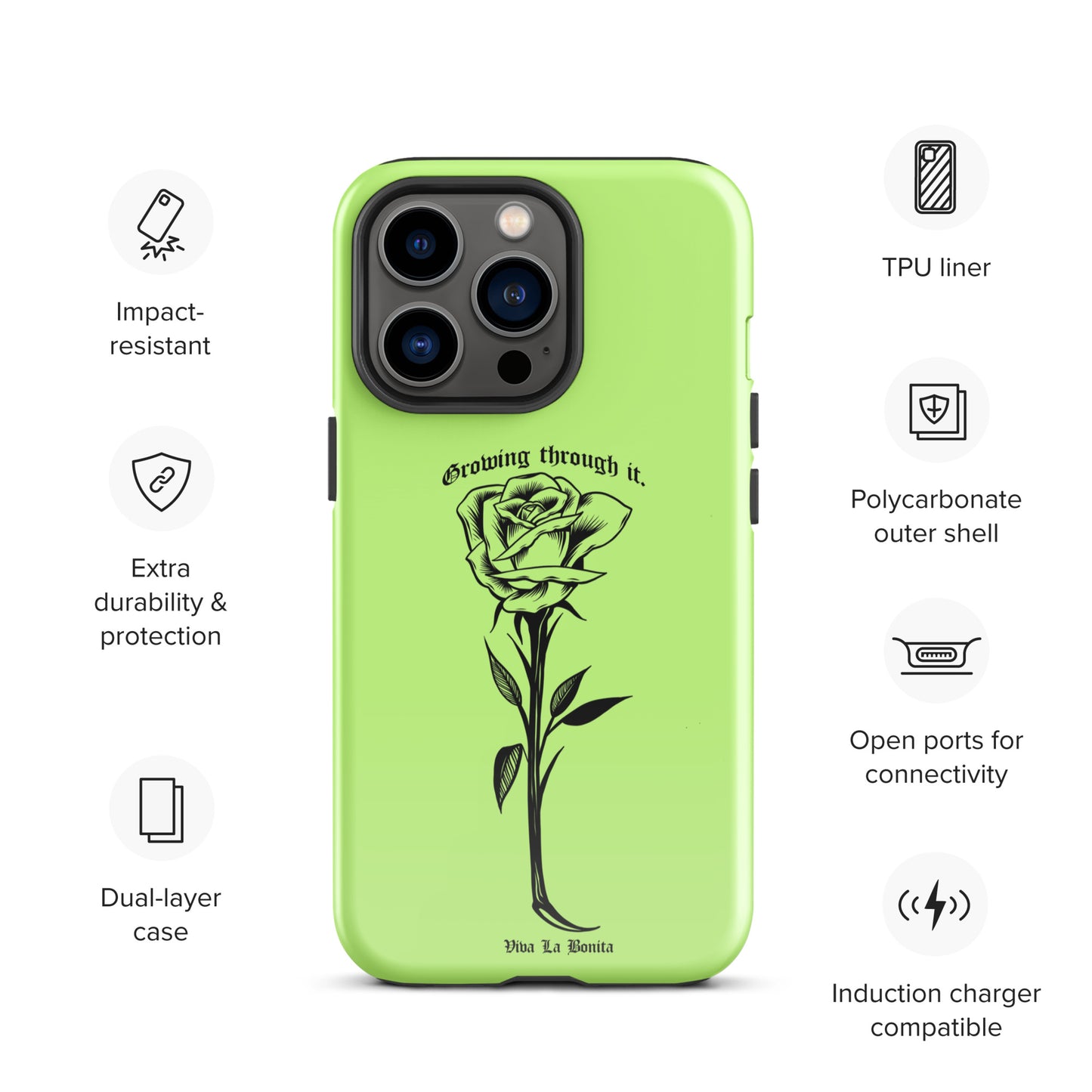 Growing Through It Tough Case for iPhone®