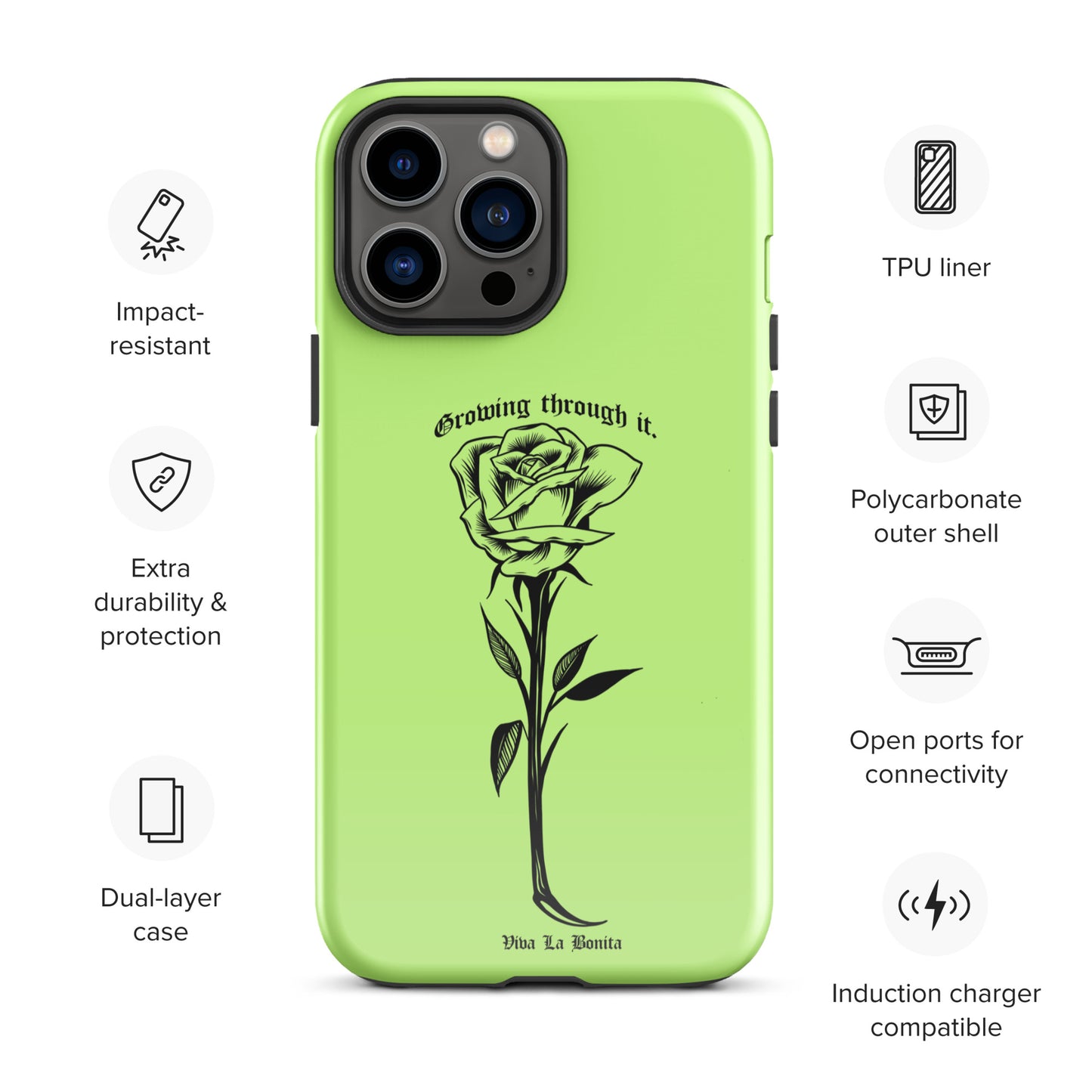 Growing Through It Tough Case for iPhone®